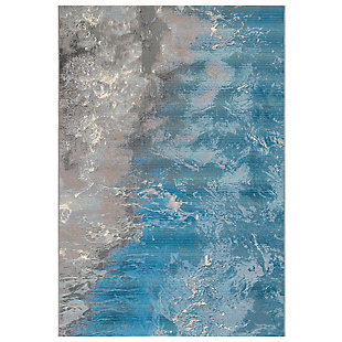 Transocean Gorham Seaside Indoor/outdoor Rug Ocean 39"x59", Blue, large