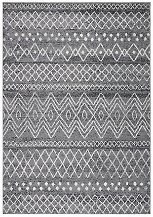 Safavieh Madison 2'-3 x 4' Accent Rug, Charcoal/Ivory, rollover