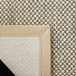 Think coastal living and casual beach house style with rugs so classic they'll even work in the city. Safavieh's natural fiber rugs are soft underfoot, textural, natural in color and woven of sustainably harvested sisal and sea grass, or biodegradable jute fibers twice-washed for unrivaled softness and beauty.Power loomed construction | Made of 100% sisal pile | Imported