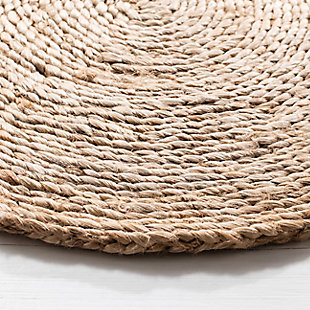 The Natural Fiber Rug Collection features an extensive selection of jute rugs, sisal rugs and other eco-friendly rugs made from innately soft and durable natural fiber yarns. Subtle, organic patterns are created by a dense sisal weave and accentuated in engaging colors and craft-inspired textures. Many designs made with non-slip or cotton bac for cushioned support. Handwoven | Made of 100% jute | Imported