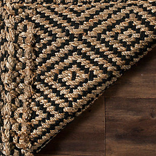 Think coastal living and casual beach house style with rugs so classic they'll even work in the city. Safavieh's natural fiber rugs are soft underfoot, textural, natural in color and woven of sustainably harvested sisal and sea grass, or biodegradable jute fibers twice-washed for unrivaled softness and beauty.Handwoven | Made of 100% jute | Imported