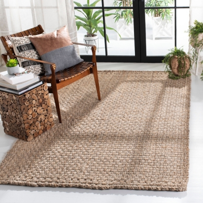 Safavieh Natural Fiber 5' x 8' Area Rug, Natural, rollover