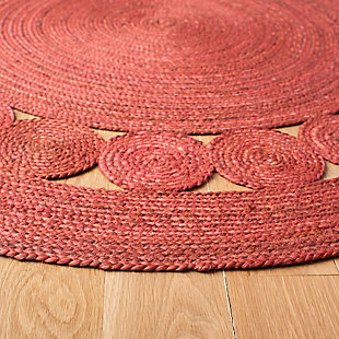 Think coastal living and casual beach house style with rugs so classic they'll even work in the city. Safavieh's natural fiber rugs are soft underfoot, textural, natural in color and woven of sustainably harvested sisal and sea grass, or biodegradable jute fibers twice-washed for unrivaled softness and beauty.Hand-loomed construction | Made of 100% jute pile | Imported