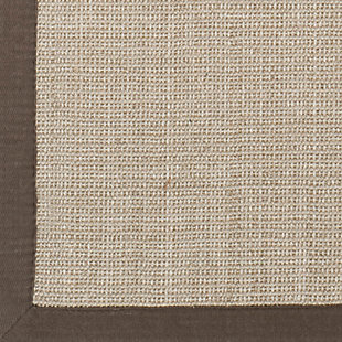 Think coastal living and casual beach house style with rugs so classic they'll even work in the city. Safavieh's natural fiber rugs are soft underfoot, textural, natural in color and woven of sustainably harvested sisal and sea grass, or biodegradable jute fibers twice-washed for unrivaled softness and beauty.Power loomed construction | Made of 100% sisal pile | Imported