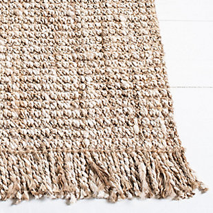 The Natural Fiber Rug Collection features an extensive selection of jute rugs, sisal rugs and other eco-friendly rugs made from innately soft and durable natural fiber yarns. Subtle, organic patterns are created by a dense sisal weave and accentuated in engaging colors and craft-inspired textures. Many designs made with non-slip or cotton backing for cushioned support. Handwoven construction | Made of 100% jute | Imported