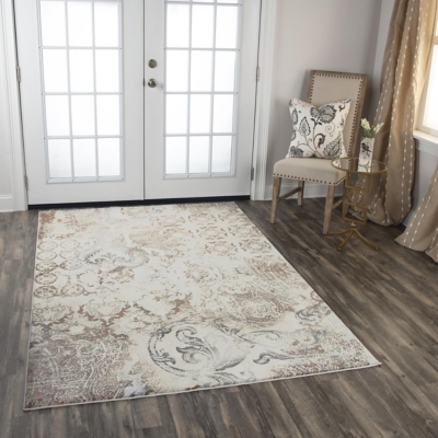 Alora Décor 3'11" x 5'6" Rug, Beige, rollover