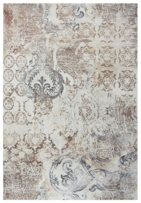 Alora Décor 3'11" x 5'6" Rug, Beige, large