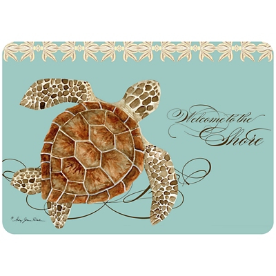 Bungalow Welcome to the Shore 1'11" x 3' Mat, , large