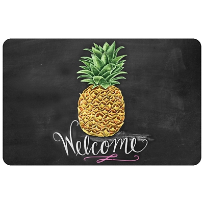 Bungalow Pineapple Welcome 1'11" x 3' Mat, , rollover