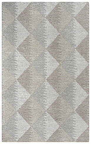 Rizzy Home Addison 7'9" x 9'9" Tufted Area Rug, Ivory, large
