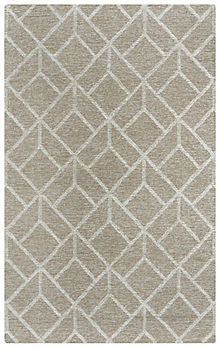 Part of the Avondale collection, this large area rug is inspired by tile patterns that have graced palaces around the globe for centuries. Hand-tufted by skilled artisans using a mix of blended wools, the rug brings a fresh look of sophistication to your home. The alluring symmetrical design and custom colors add subtle textures and patterns to any room and will become the focal point of your space. Soft and sumptuous underfoot, this beautiful rug will retain its color and look year after year.100% Wool | Hand Tufted | Unique designs | Exclusive design