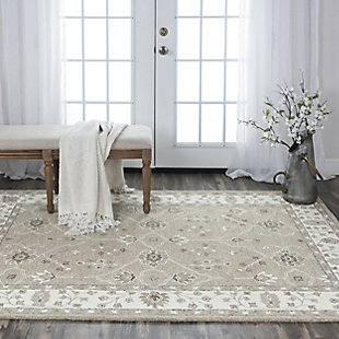 Rizzy Home Conley 5' x 7'6" Tufted Area Rug, Beige, rollover