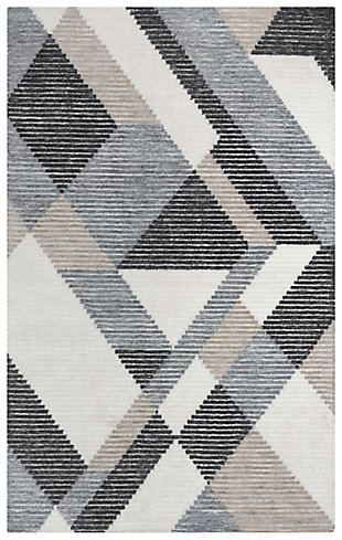 Rizzy Home Vista 5' x 7'6" Tufted Area Rug, Gray, large