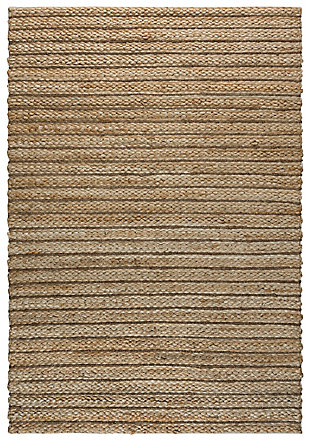 Rizzy Home Madras 5' x 7'6" Hand Woven Area Rug, Brown, large