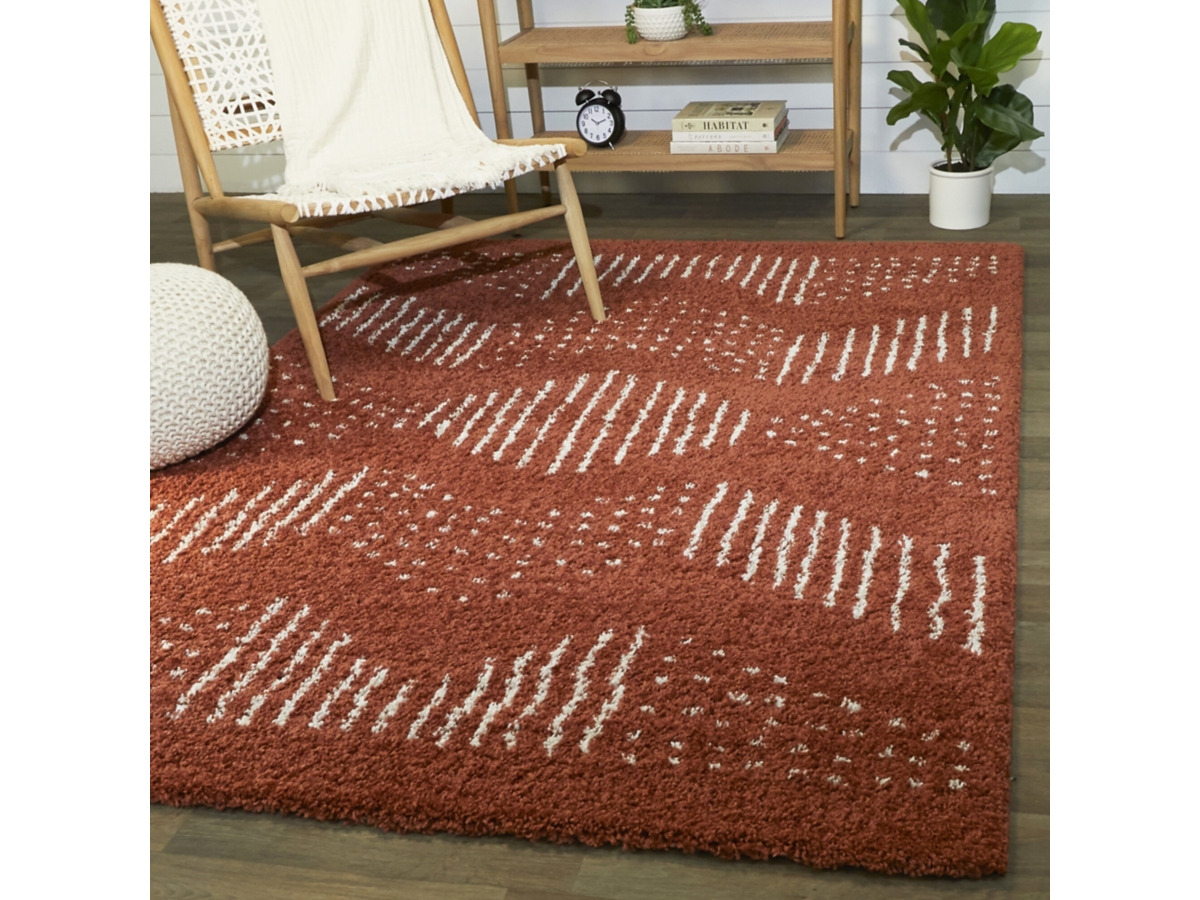 Balta Kalpana Tribal Shag 2' 2" x 7' Runner