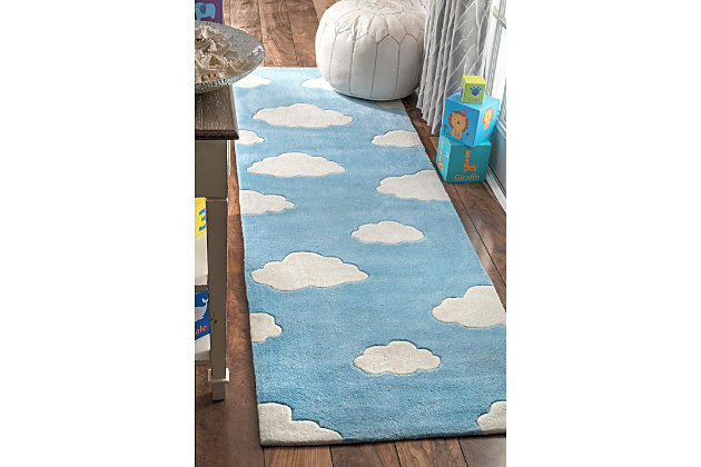 Made from the finest materials in the world and with the uttermost care, our rugs are a great addition to your home.Hand tufted | Imported | Material: 100% polyester | Backing: slip canvas | Setting: indoor | Recommended rooms: nursery, playroom, bedroom, kids room