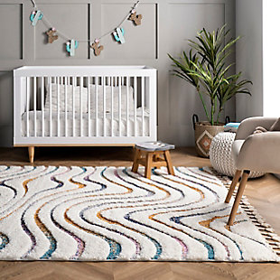 Made from the finest materials in the world and with the uttermost care, our rugs are a great addition to your home.Machine Made | Imported | Material: 100% Polypropylene | Backing: Slip Jute | Setting: Indoor | Recommended Rooms: Living Room, Bedroom, Nursery | Includes Braided Tassels