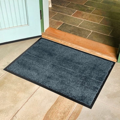 Dirt Stopper Supreme Door Mat, 3' x 5' - Black