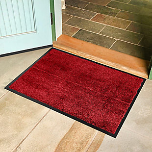 Bungalow Dirt Stopper Supreme 2' x 3' Mat, Red Pepper, rollover