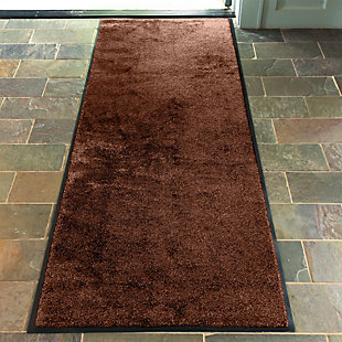 Bungalow Flooring Dirt Stopper Supreme 3' x 8' Runner, Brown, rollover