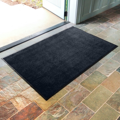 Dirt Stopper Supreme Door Mat, 3' x 5' - Black