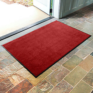 Bungalow Dirt Stopper Supreme 4' x 6' Mat, Red, rollover