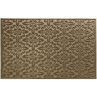 Bungalow Flooring Aqua Shield Phoenix 4' x 6' Indoor/Outdoor Mat, Camel, large