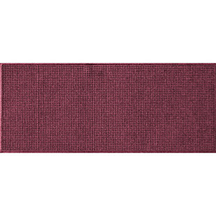 Bungalow Flooring Waterhog Squares 3' x 7' Indoor/Outdoor Mat, Purple, large