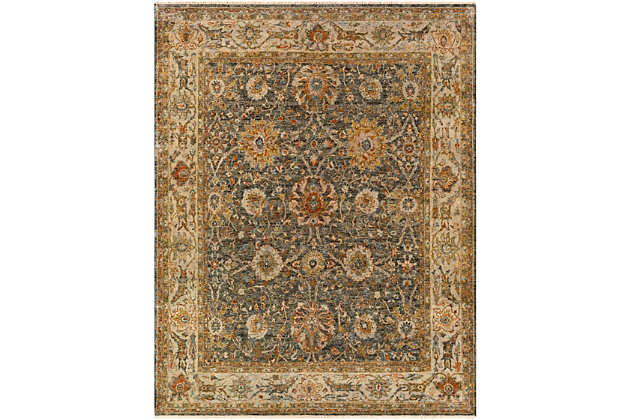 The Anatolia Accent Rug showcases a timeless style of elegance, comfort and sophistication. This hand-knotted rug has a durability that can't be found in other handmade constructions. It can also be thoroughly cleaned, because it contains no chemicals that react to water (such as glue). Made with wool, this rug has a medium pile. Made of wool | Hand-knotted | 1-year limited warranty | Imported
