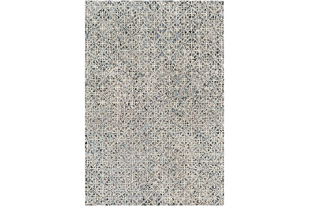 The Avon Accent Rug showcases a timeless style of elegance, comfort and sophistication. This hand-tufted rug offers an affordable alternative to other handmade constructions while preserving the same natural demeanor and charm. Made with wool, it has a medium pile. Made of wool | Hand-tufted | 1-year limited warranty | Imported