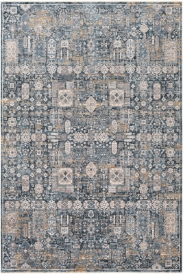 Surya Cardiff 2' x 3' Accent Rug, Teal, large
