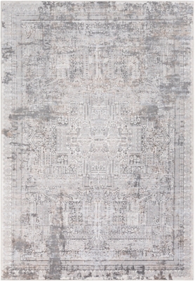 Surya Couture 2' x 3' Accent Rug, Charcoal, large