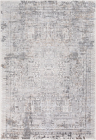 Surya Couture 2' x 3' Accent Rug, Charcoal, rollover