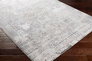 The Couture Accent Rug showcases a timeless style of elegance, comfort and sophistication. The meticulously woven construction of this piece boasts durability and will add natural charm to your decor. Made with viscose, this rug has a low pile. Made of viscose | Machine woven | 1-year limited warranty | Imported