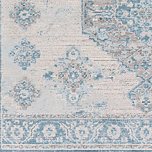 The Enfield Accent Rug showcases a timeless style of elegance, comfort and sophistication. The meticulously woven construction of this piece boasts durability and will add natural charm to your decor. Made with polypropylene and polyester, this rug has a medium pile. Made of polypropylene and polyester | Machine woven | 1-year limited warranty | Imported