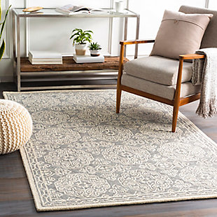 The Granada Accent Rug showcases a timeless style of elegance, comfort and sophistication. This hand-tufted rug offers an affordable alternative to other handmade constructions while preserving the same natural demeanor and charm. Made with wool, this rug has a low pile. Made of wool | Hand-tufted | 1-year limited warranty | Imported