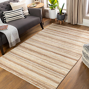 The Petra Accent Rug showcases a timeless style of elegance, comfort and sophistication. The meticulously woven construction of this piece boasts durability and will add natural charm to your decor. Made with jute and wool, this rug has no pile. Made of jute and wool | Handwoven | 1-year limited warranty | Imported