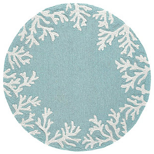 The Fortina rug's simple, fashionable pattern lends itself well to the hand-tufted construction, while sophistication is achieved through the vibrant blended colors. Hand-hooked with weather-resistant fiber, this rug blends comfort, softness and durability. It features vivid color and is treated for added fade resistance.Made of polyester | Thin pile (1/4" to 1/2") | Outdoor, entryway, kitchen, dining room, bedroom, living room | Floor heating safe | Uv stabilized to prevent fading | Perfect for indoor or outdoor use | Designed by liora manne | Easy care and maintenance