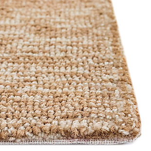 The Fortina rug's simple, fashionable pattern lends itself well to the hand-tufted construction, while sophistication is achieved through the vibrant blended colors. Hand-hooked with weather-resistant fiber, this rug blends comfort, softness and durability. It features vivid color and is treated for added fade resistance.Made of polyester | Thin pile (1/4" to 1/2") | Outdoor, entryway, kitchen, dining room, bedroom, living room | Floor heating safe | UV stabilized to prevent fading | Perfect for indoor or outdoor use | Designed by Liora Manne | Easy care and maintenance