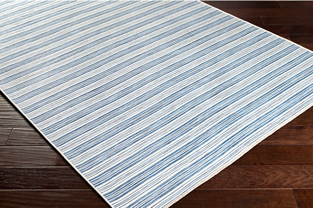 This rug from the Pasadena Collection features a compelling global-inspired design brimming with elegance and grace. The perfect addition to any home, it will bring eclectic flair to your decor with ease. This meticulously woven piece boasts durability and provides natural charm.Made of polypropylene | Machine woven | No backing | Indoor/outdoor safe | Spot clean only | Rug pad recommended | Imported