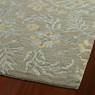 Inspired by the fashion of 16th Century nobility – simple floral shapes and patterns mixed with vibrant colors are found within the rugs that make up our Helena Collection. These gorgeous hand-tufted rugs are produced using hand-dyed 100% imported wool which is then spun into a premium textured yarn. Each of these single pile rugs is then serged by hand and backed with Kaleen’s signature cotton canvas. Kaleen’s hand-tufted rugs are made using 100% imported wool. Due to their thick piles and the way they are constructed, hand-tufted rugs are great to use in heavy traffic areas and will provide beauty for many years to come.Hand tufted in India from 100% Virgin Wool | Residential Indoor Use Only, Flame retardant | Vacuum with no beater bar/rotating brush, Spot clean with mild detergent, Shake to remove dust | Casual, Modern, Traditional, Transitional, Oriental, Global inspired, Textured yarn Cut Pile, Hand serged and Finished | 1 Year Limited Manufacturing Warranty | Due to differences in computer monitors, some rug colors may vary slightly, lengths and widths may vary from the published dimensions, patterns may vary slightly according to shape and size | 100% Wool | Imported | Indoor use only | Imported | 1 year limited manufacturing warranty | Due to differences in computer monitors, some rug colors may vary slightly. Lengths and widths may vary from the published dimensions and patterns may vary slightly according to shape and size.
