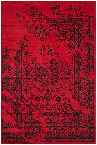 Safavieh Adirondack 5' 1" x 7' 6" Area Rug, Red/Black, large