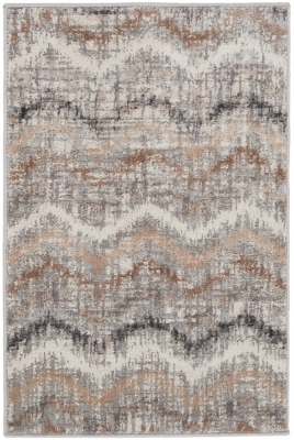 Nourison Elation 2' x 3' Accent Rug, Gray, large