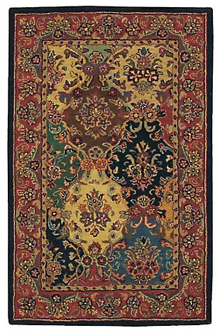 Nourison India House 5' x 8' red Area Rug, Red, large