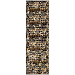 Karastan Expressions by Scott Living Kaleidoscopic 2' x 3' Accent Rug, Brown, large