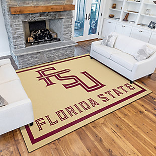 Addison Campus Florida State 1'7" x 2'5" Accent Rug, Gold, rollover