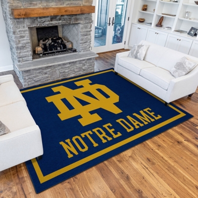 Addison Campus Notre Dame 5' x 7' Area Rug, Blue, rollover