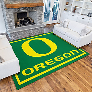 Addison Campus University of Oregon 1'7" x 2'5" Accent Rug, Green, rollover