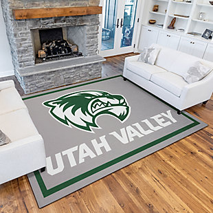 Addison Campus Utah Valley 2'5" x 3'8" Accent Rug, Gray, rollover