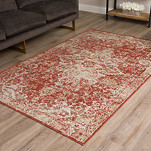 Addison Rugs Fairfax Traditional 5' x 7'5" Area Rug, Canyon, rollover